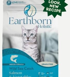 Earthborn Holistic Wild Sea Catch Salmon & Vegetables Grain-Free Dry Cat Food