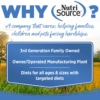 A picture of the why nutrisource ? page.