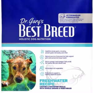 Dr. Gary's Best Breed Freshwater Recipe Catfish & Whitefish Meals Dry Dog Food