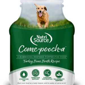 NutriSource Come-Poocha-A Turkey Bone Broth 12 fl oz