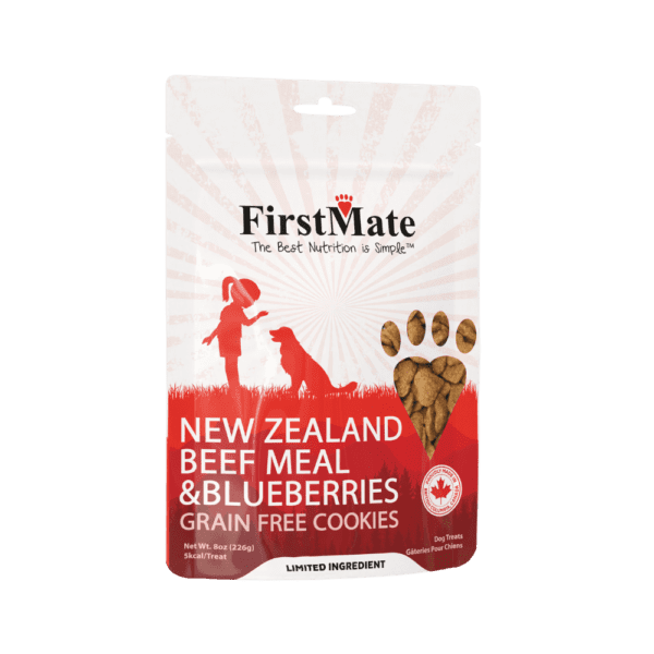 First Mate Beef Meal & Blueberries Dog Treats