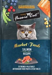 Fussie Cat Fresh Market Salmon Recipe Dry Cat Food