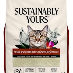 Sustainably Yours Cat Litter Mixed-Grain Formula Cat Litter