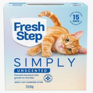 Fresh Step Simply Unscented Cat Litter Box