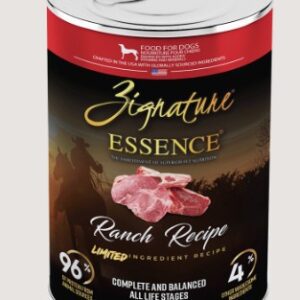 Dog food can, ranch recipe flavor.