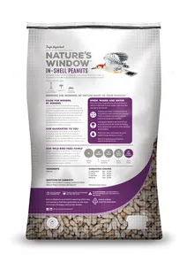 Nature's Window In-Shell Peanut Bird Seed 3.5 lb - Image 2
