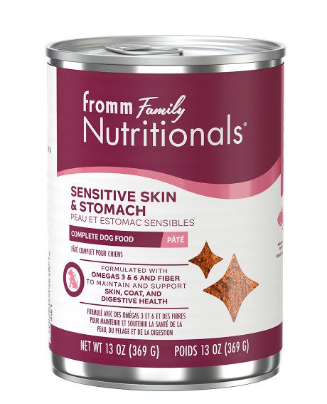 Fromm Sensitive Skin & Stomach dog food can
