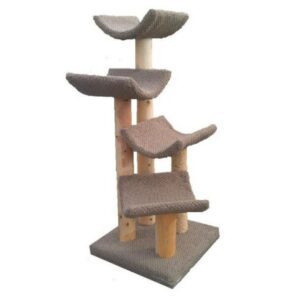 Condos & Trees 4 Large Perch 36" Rope Log Tree (Color Varies)