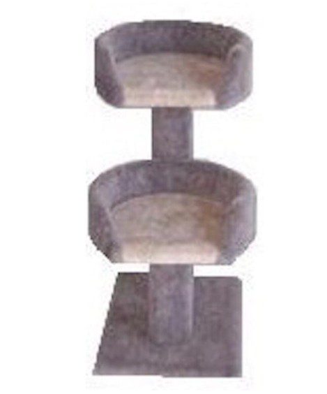 Condos & Trees 2-16 Bed Carpeted Post Tree (Color Varies)