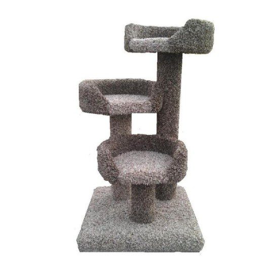 Condos & Trees 3-16" Beds All Carpet Logs Tree (Color Varies)