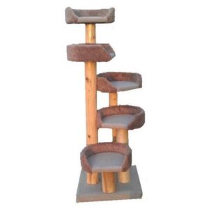 Condos & Trees 5-16 Beds 36 Rope Log Tree (Color Varies)