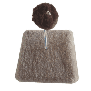Condos & Trees Pom Pom Spring Toy on Base (Color Varies)