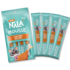 Love Nala Mousse Lickable Treats For Cats- Chicken Recipe, Pack of 4