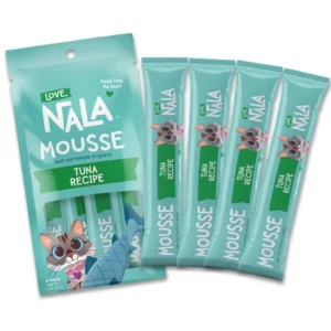 Love Nala Mousse Lickable Treats For Cats- Tuna Recipe, Pack of 4