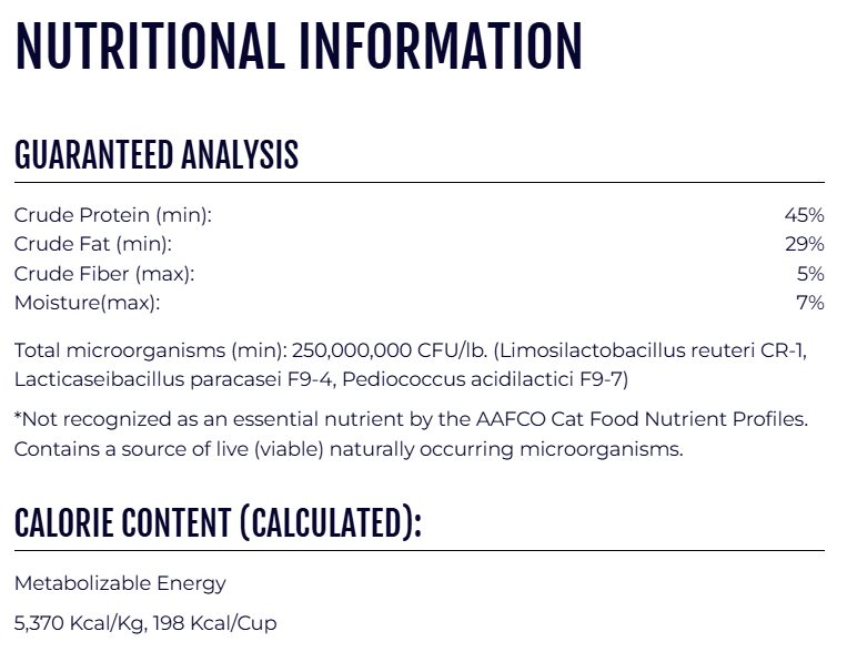 Raw Dynamic Beef Freeze Dried Cat Food - Image 3