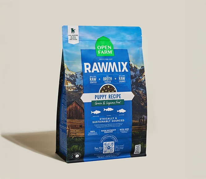 Open Farm RawMix Grain-Free Puppy Kibble
