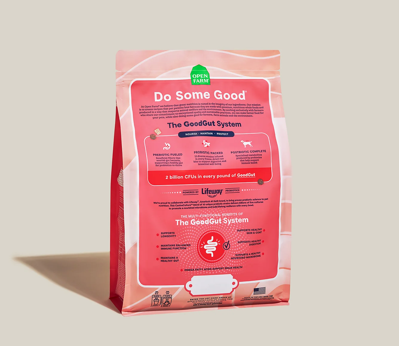 Open Farm GoodGut Grass-Fed Beef Dog Kibble - Image 2