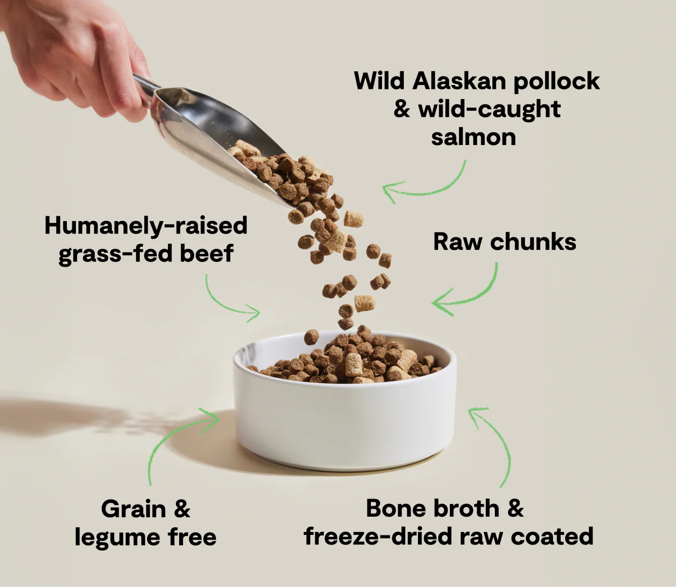 Open Farm RawMix Tide & Terrain Grain-Free Dog Kibble - Image 3