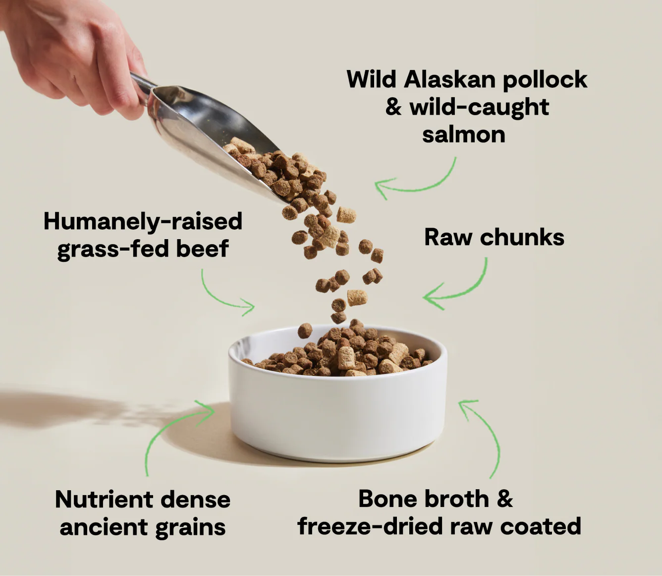 Open Farm RawMix Tide & Terrain Ancient Grains Dog Kibble - Image 3